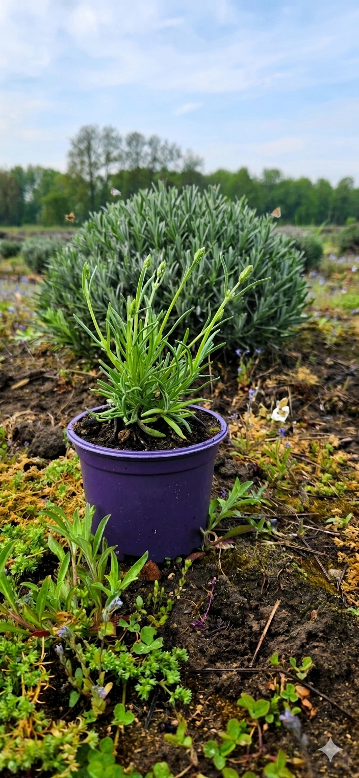 pictures of young lavender plants Premium Lavender Seedlings - 2-Year Cuttings