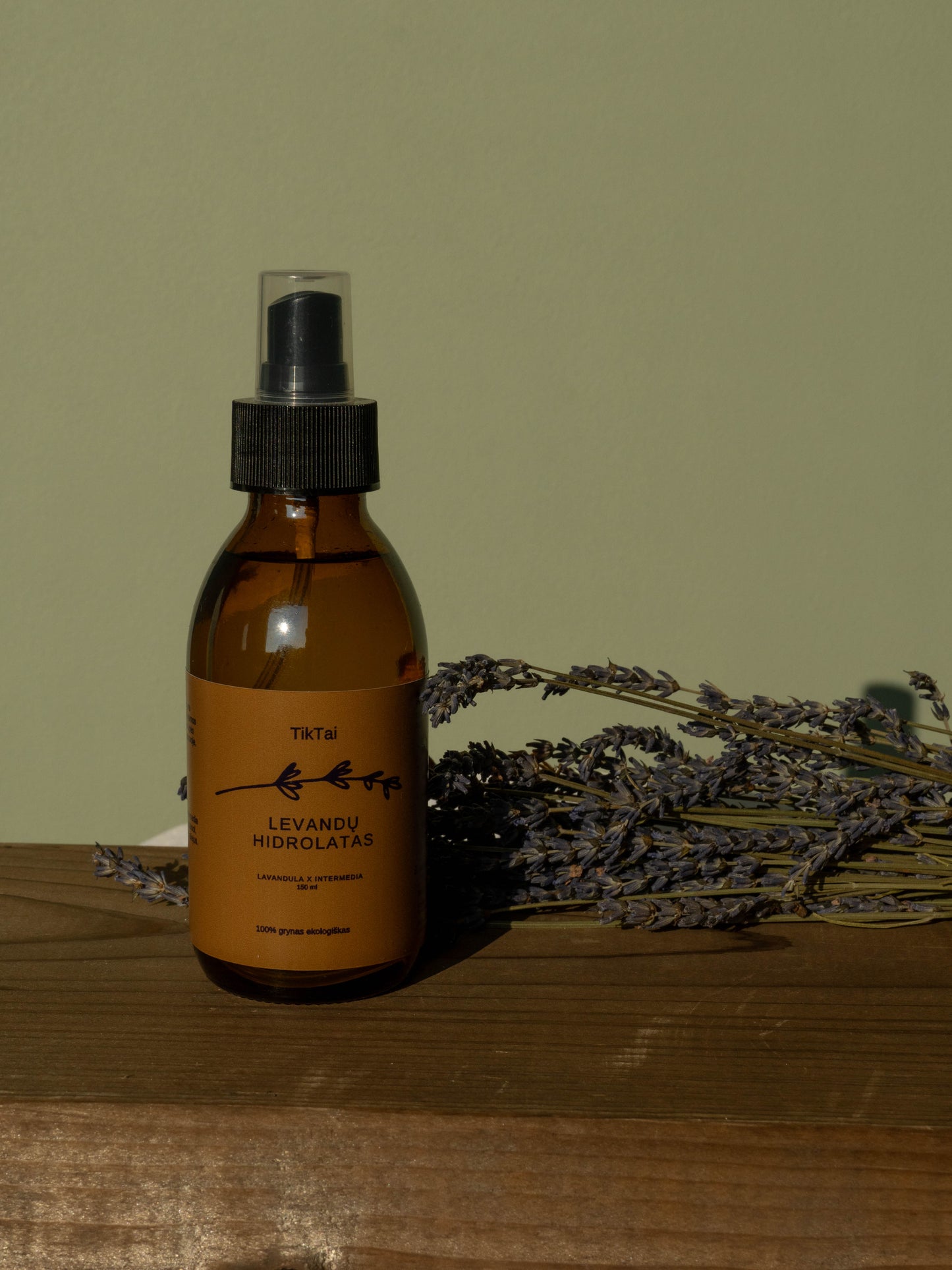 grynas natūralus levandų hidrolatas