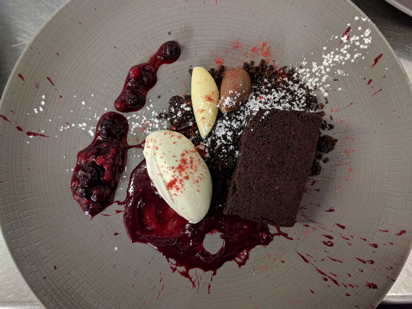 Upės Pievos Farm Chocolate Brownie Cake 300g