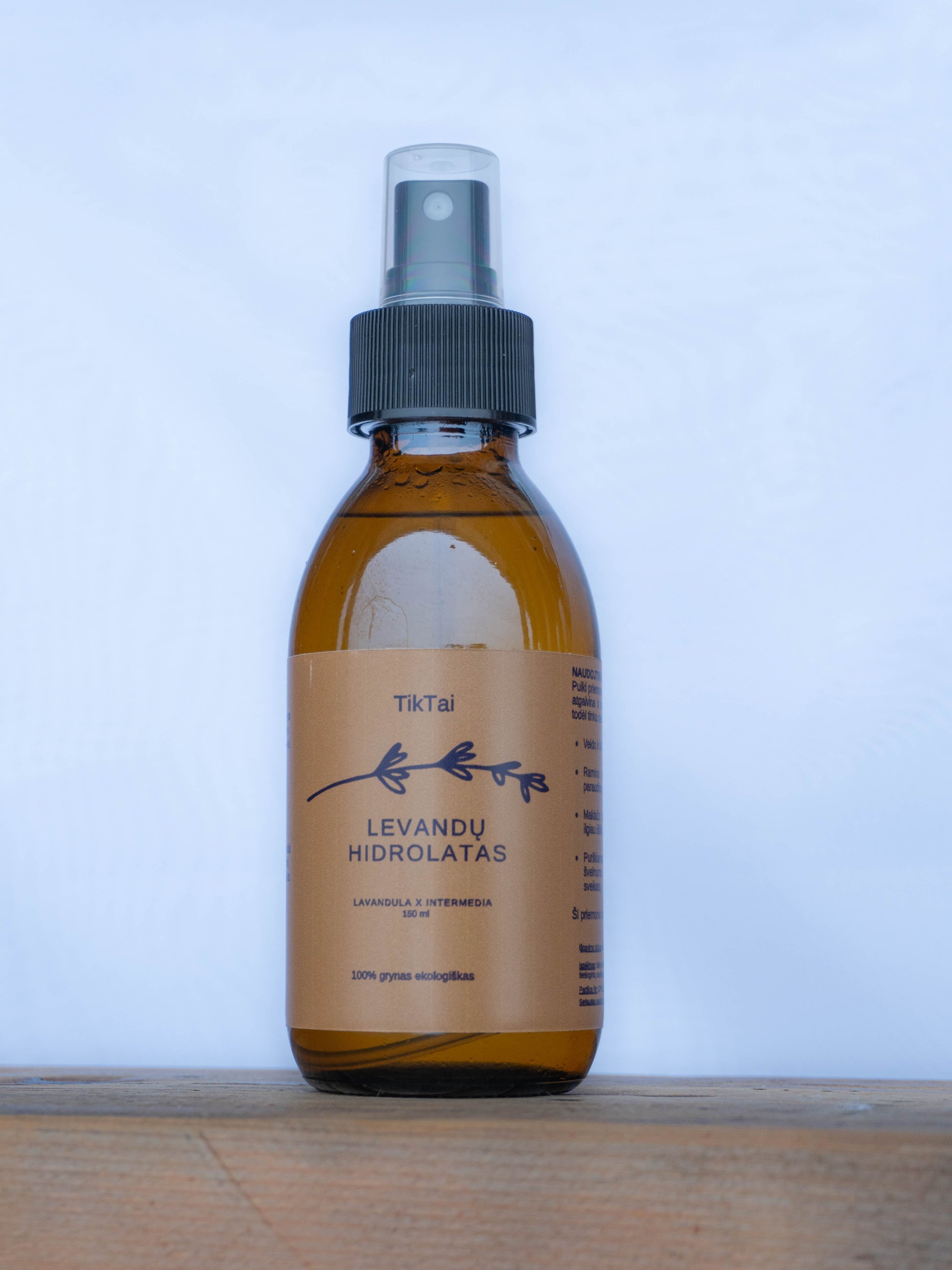 Natūralus Levandų Hidrolatas 150ml