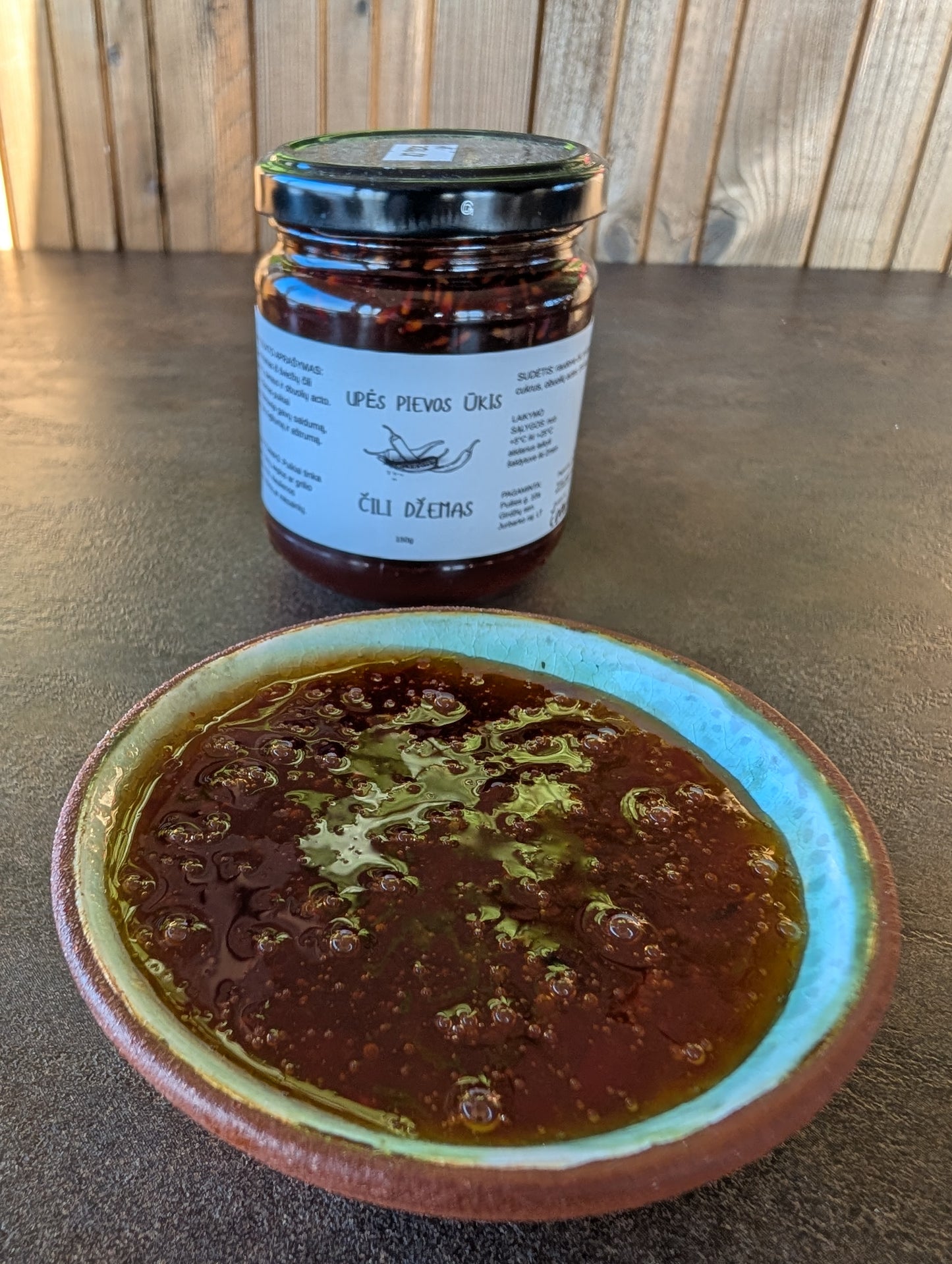 Semi-sweet chili jam 200g