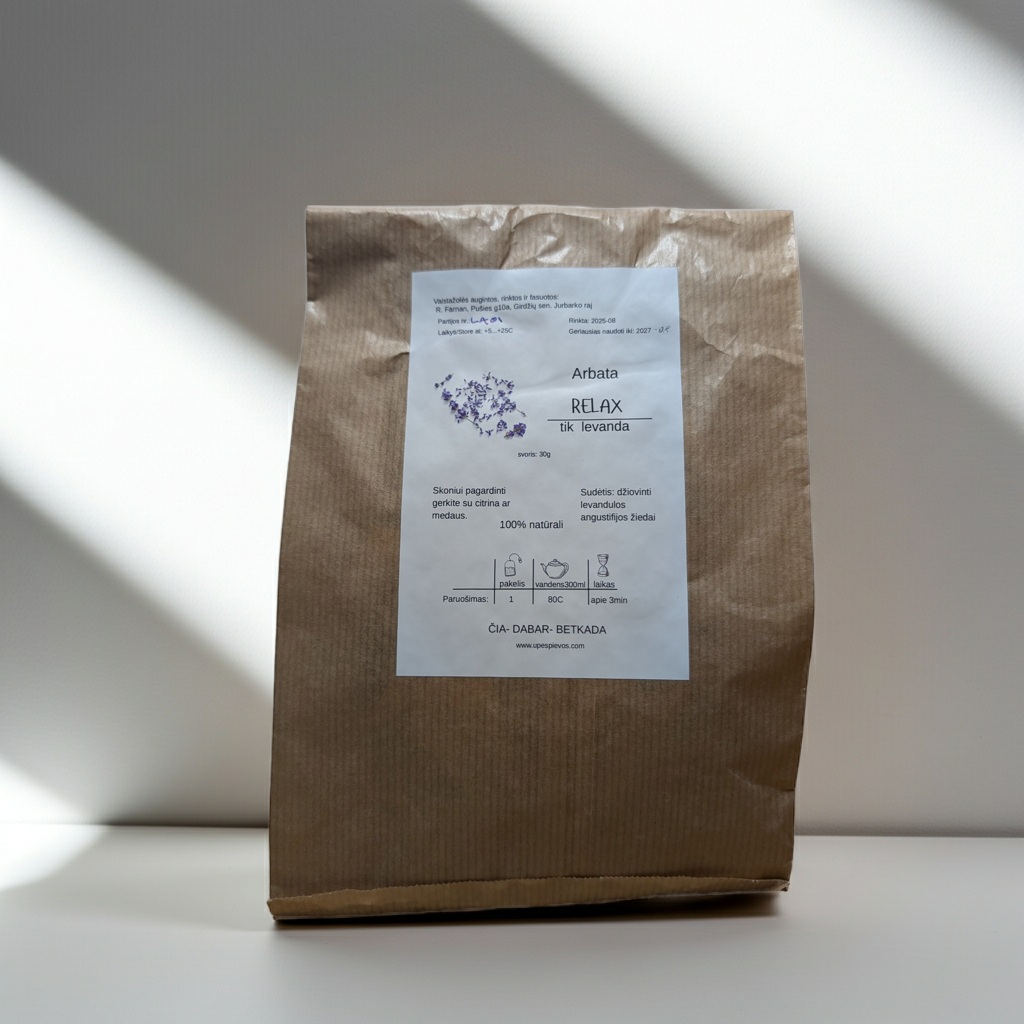 Relax tik levanda arbata