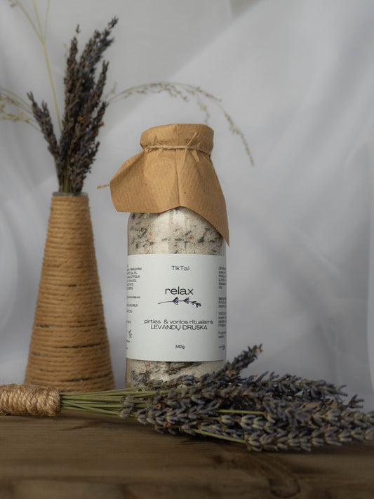 levandos vonios druska