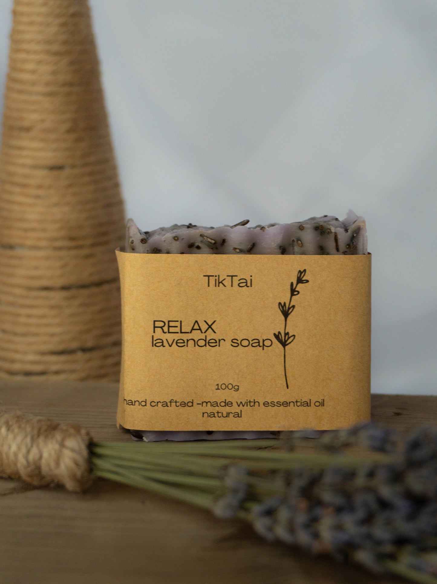 levandų 'relax' muilas